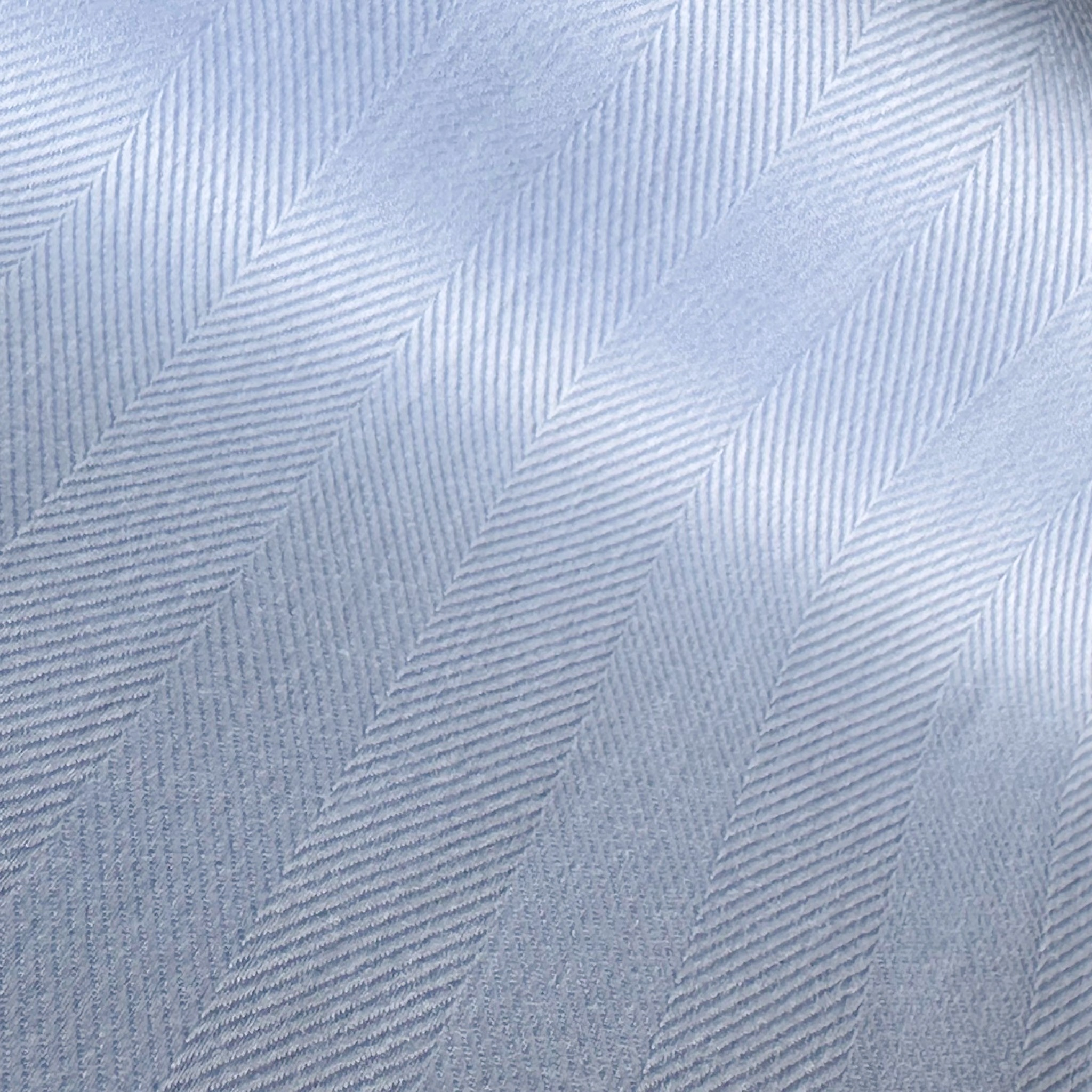 Hellblaues Herringbone Hemd  |  100% Baumwolle