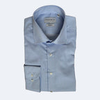 Gestreiftes Twill-Hemd  |  100% Baumwolle