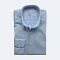 Hellblaues Twill-Hemd  |  100% Baumwolle