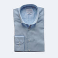 Hellblaues Twill-Hemd  |  100% Baumwolle