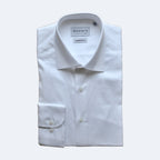 Weißes Twill-Hemd  |  100% Baumwolle