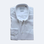 Weißes Twill-Hemd  |  100% Baumwolle