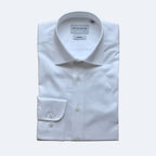 Weißes Twill-Hemd  |  100% Baumwolle